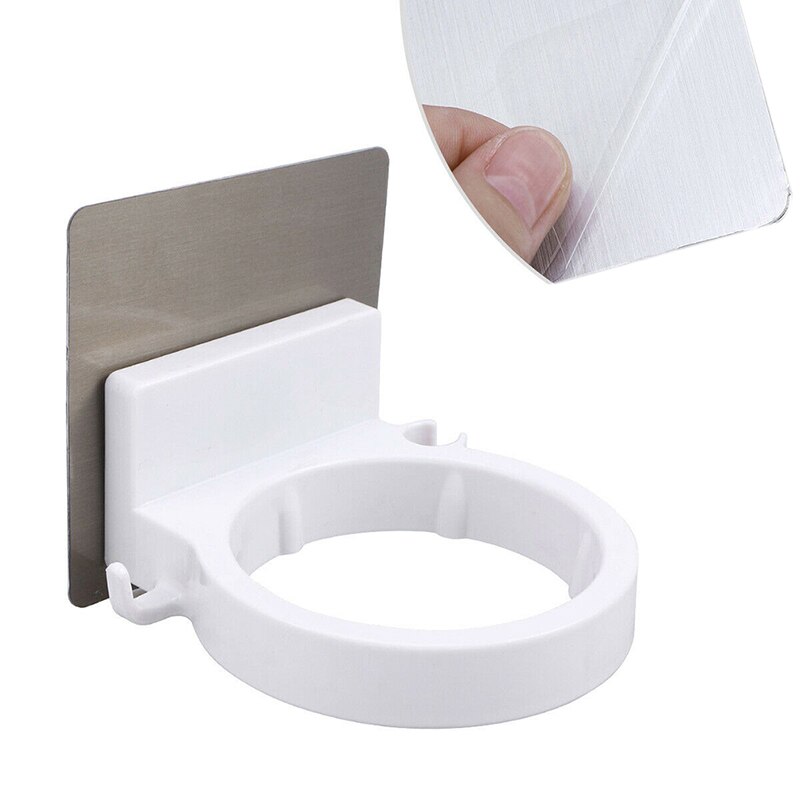 Household Wall-hanging Hair Dryer Rack Bathroom Storage Organization Air Duct Rack Storage Shelves Rack