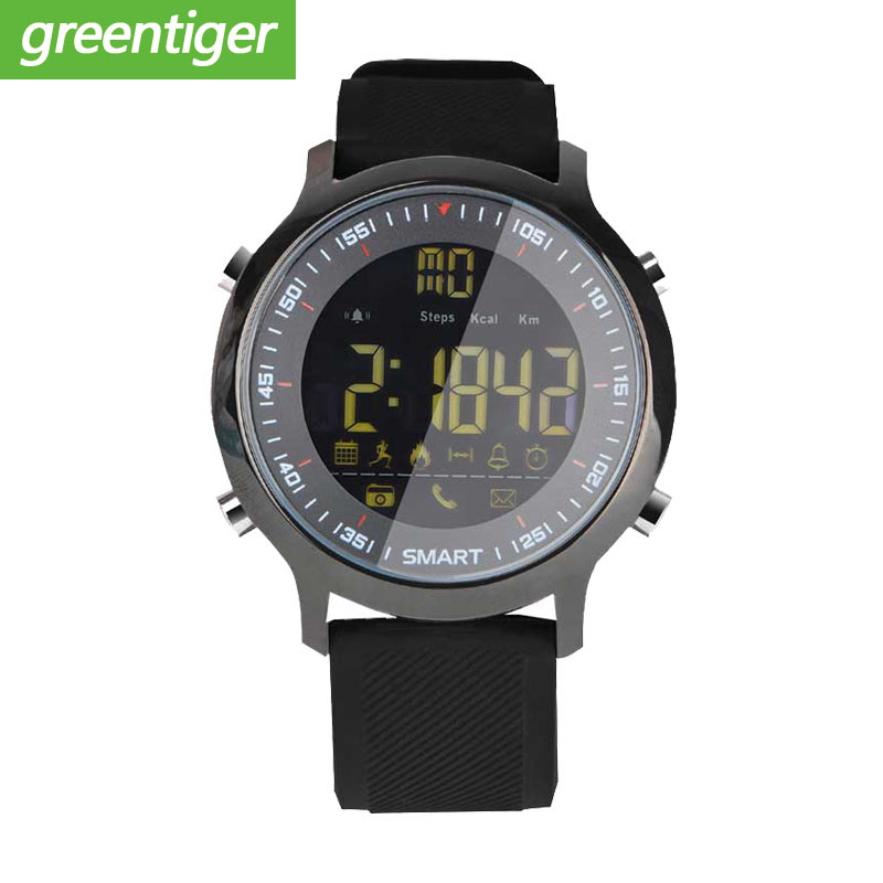 EX18 Sport Smart Horloge IP68 Waterdichte 5ATM Passometer Xwatch Zwemmen Smartwatch Bluetooth Horloge voor Smartphone