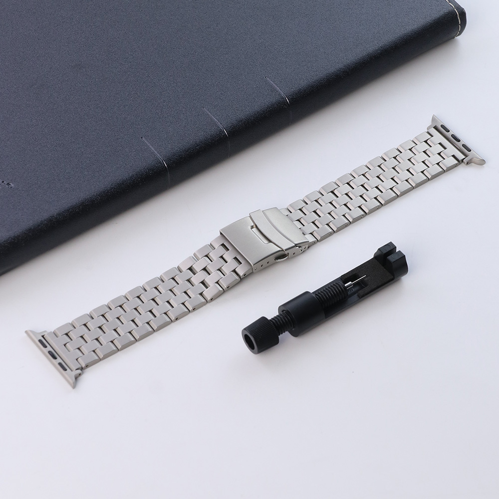 Metal Strap For Apple Watch 10 46mm Ultra 1 2 49mm Band Stainless Steel Correa For Iwatch 9 8 44mm 45mm Se 3 2 1 42mm Bracelet: Coal Black / 14mm