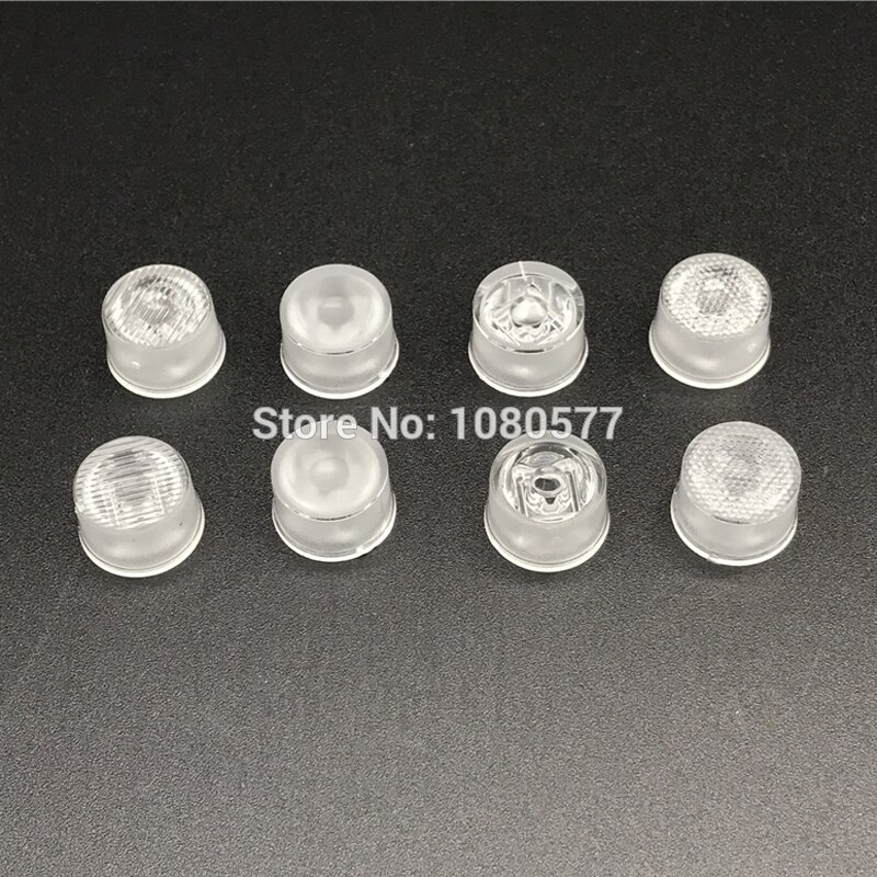 50 stücke 13mm CREE LED Linse 30 Grad Optische PMMA Linsen Halfter SMD 5050 XML XML2 XML-L2 Plano Reflektor kollimator
