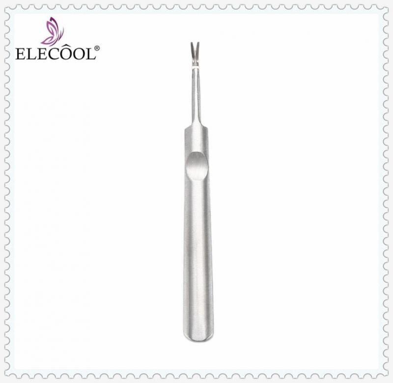ELECOOL 4/3/1PC Stainless Steel Gel Polish Remover Stick Pusher Dead Skin Removal Cuticle Removal Tool Trimmer Manicure