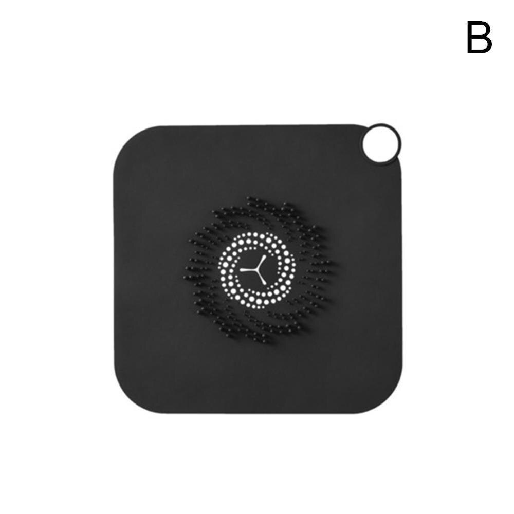Kitchen Sinks Strainer Drain Hole Filter Trap Metal Strainer Catcher filter Drain Hair Sink Hair Sink Bath N8W7: black