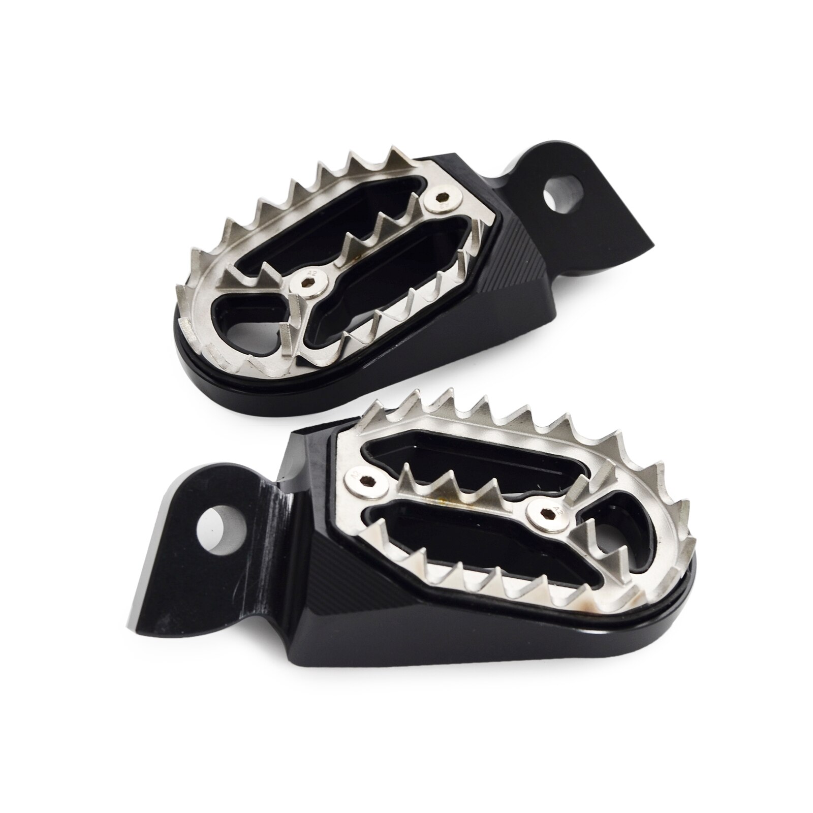 Reposapiés anchos para motocicleta, estriberas para reposapiés de Gas EC 50 250 300 450, rango 1997, etc., CNC