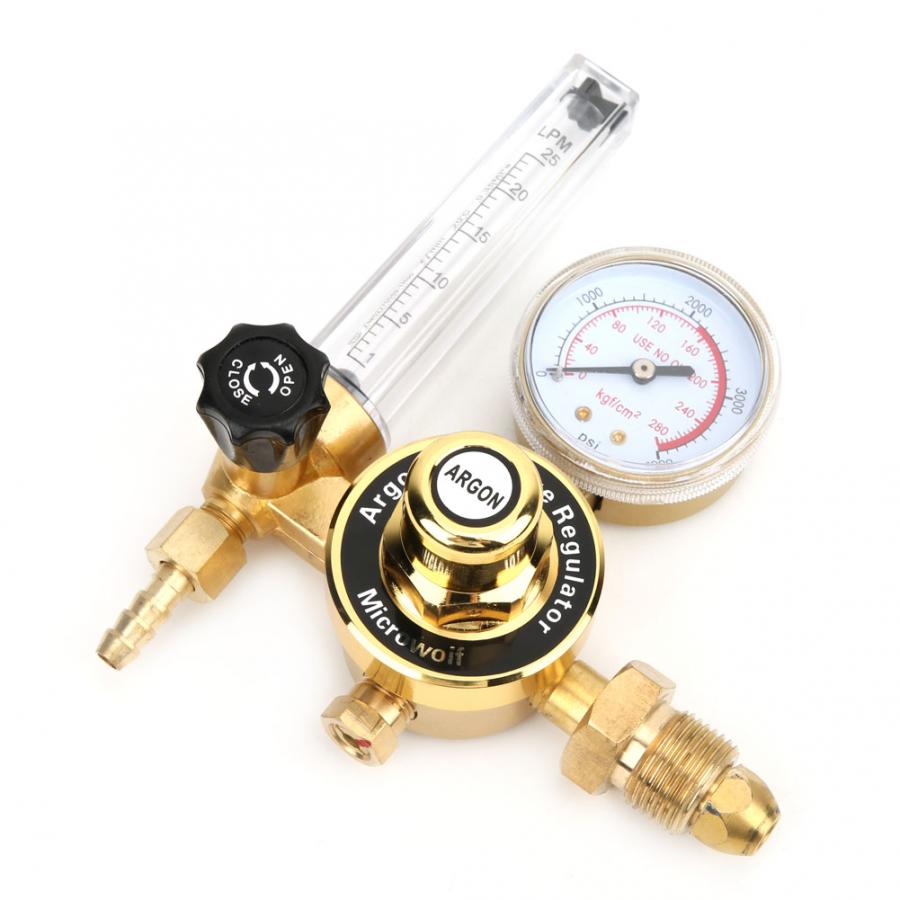 Argon Pressure Regulator WX-55T G5/8 Male Thread Argon Gas Pressure Reducer Argon Gas Meter Regulator