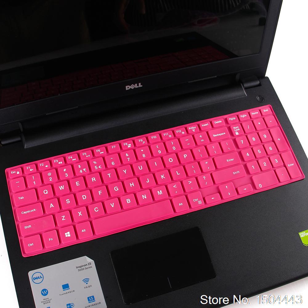 Laptop 15.6 17.3 Inch Keyboard Cover For Dell Inspiron 15 5000 Series 5570 7559 3552 5555 7567 7577 5570 5770 5755 5759: allrose