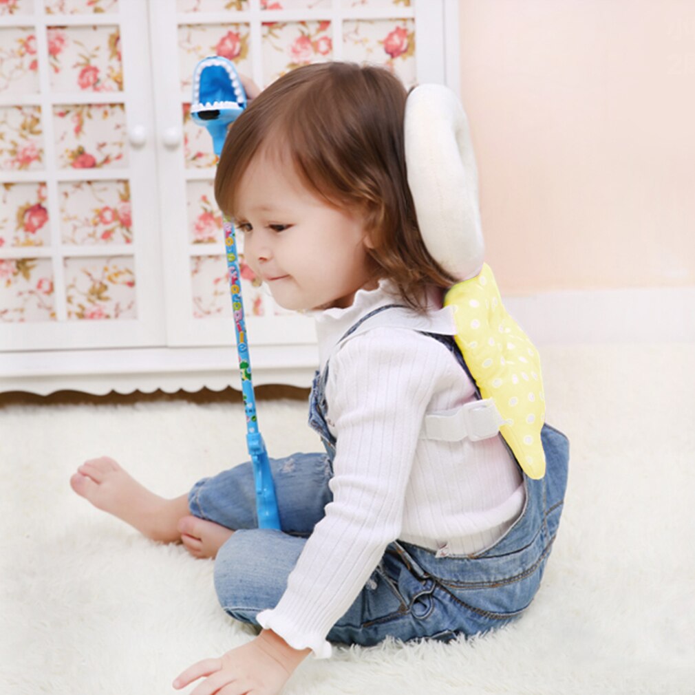 Baby Kopf schutz Pad Kleinkind kopfstütze kissen Baby Nacken Nette flüGel pflege widerstand kissen bebe bettwäsche Rucksack matt