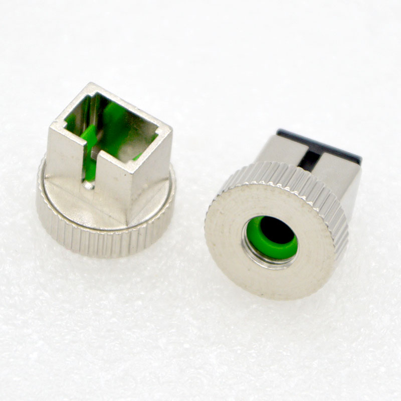 Optical Fiber Connector SC/APC/ST/ FC Optical Power Meter Conversion Adapter Coupler Flange Red pen Metal Head Special