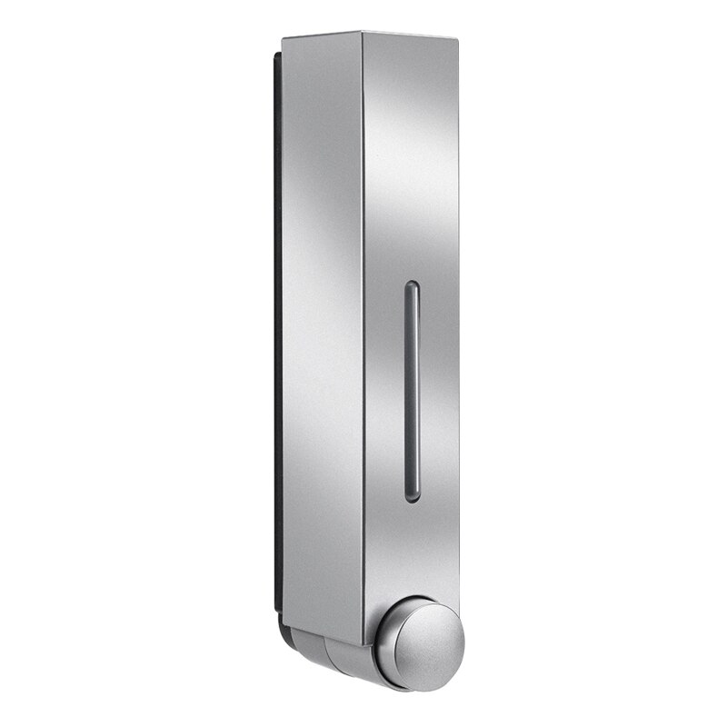 Wandmontage Zeepdispenser Wassen Lotion Handdesinfecterend Badkamer Hotel Shampoo Container Hand Zeepdispenser: Single Sliver