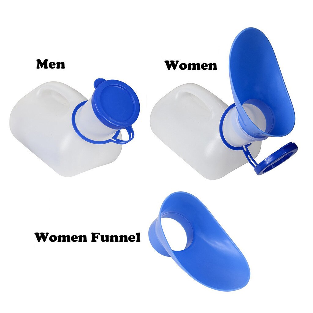 Unisex Plastic Urinoirs Incontinentie Flessen Geschikt Voor Ouderen En Kinderen Plastic Urine-incontinentie Fles Voor Mannen Vrouwen