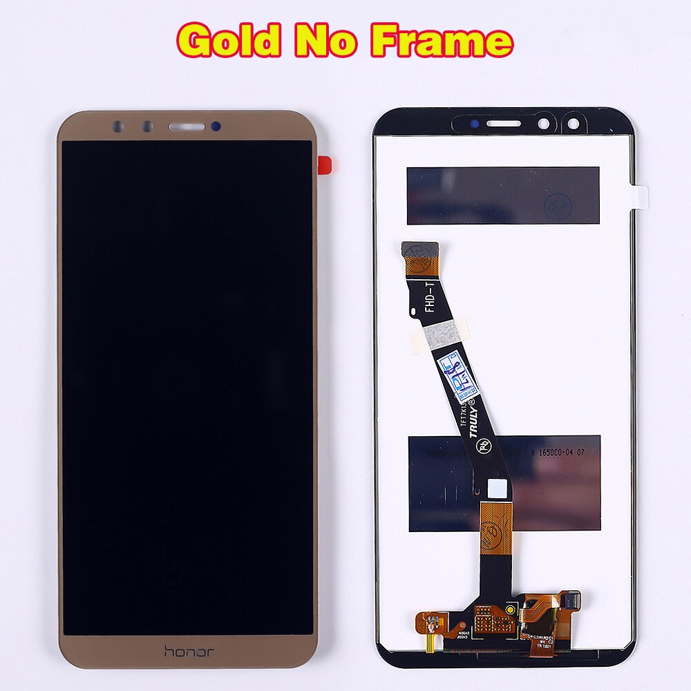 Huawei LCD Display Für Huawei Ehre 9 Lite 5,65 zoll Touch Screen Digitizer Montage Ehre 9 Jugend Rahmen Kostenlose Tools: Gold without Frame