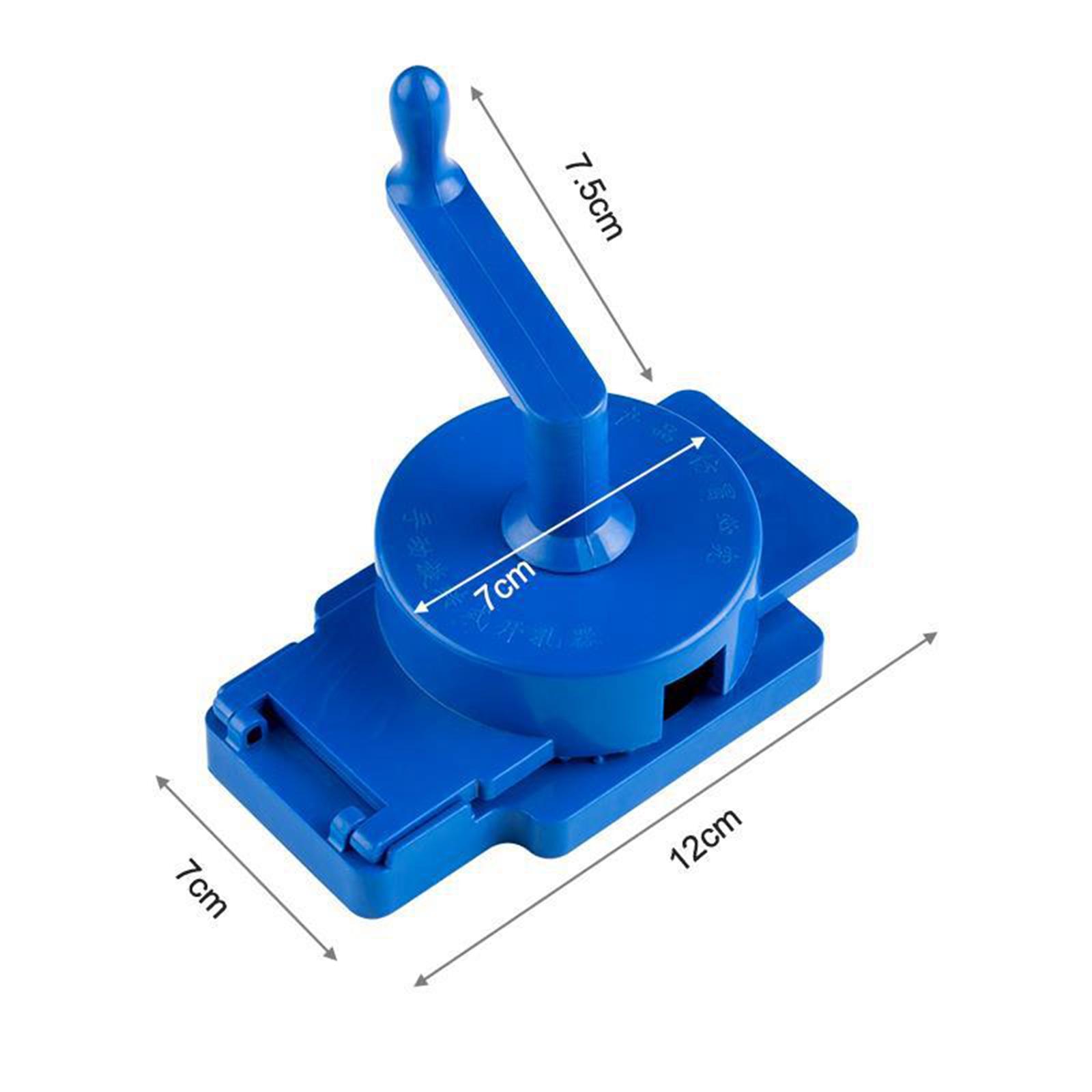 Perforadora de agujeros para cortinas, accesorios resistentes y fáciles de usar, herramienta de perforación manual para agujeros de 47/52mm para ojales de tela para cortinas, ojales para el hogar