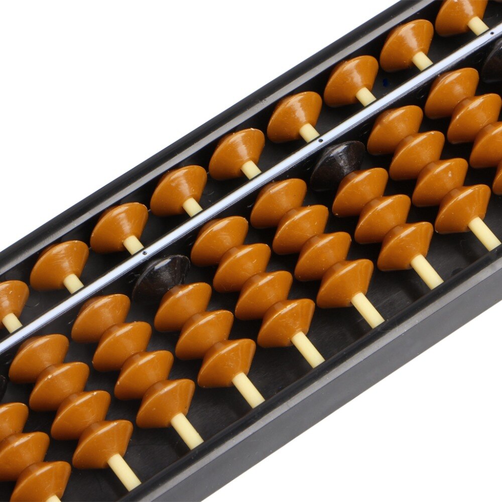 M89CNew Plastic Abacus 15 Cijfers Rekenkundige Tool Kid 'S Math Leren Aid Caculating Speelgoed