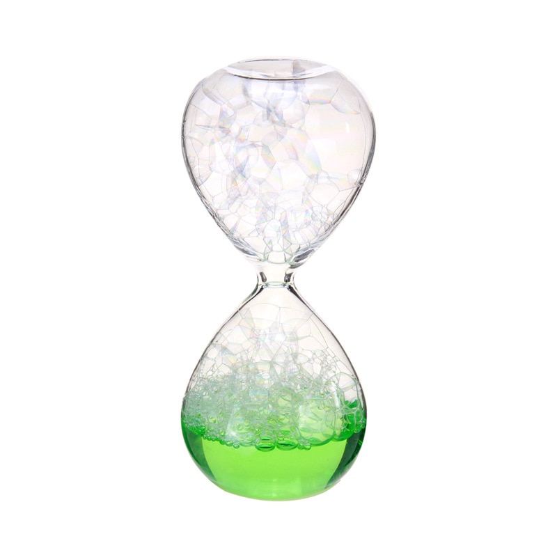 Originality Bubble Dream Hubble-bubble Hourglass Water Leakage Puff Miss Liquid Hourglass Multi Color Selection