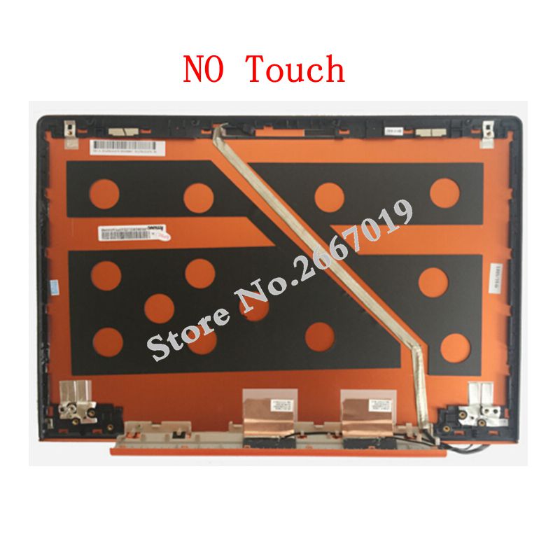 Laptop LCD Top Cover/LCD bezel back cover For Lenovo U330 U330T 3CLZ5LCLV30 silver Back Cover with Touch /NO Touch: orange NO Touch A
