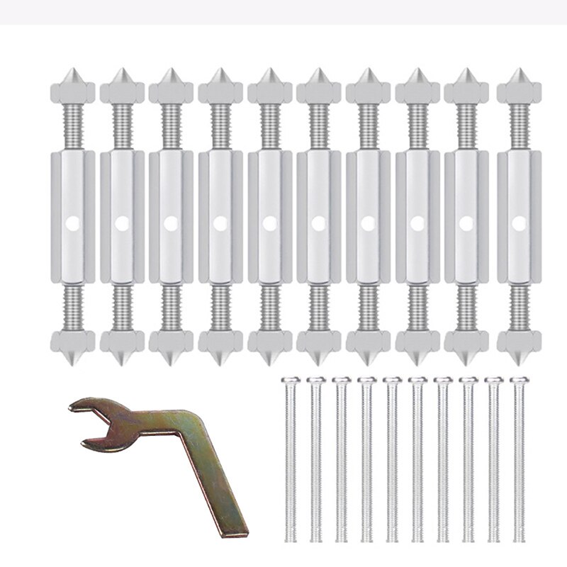 Cake Decorating Gereedschap Clip 9*1.8 Cm 3 Stks/set Rvs Diy Curve Crimpers Stijl Lace Edge Kanten Gebak: Default Title