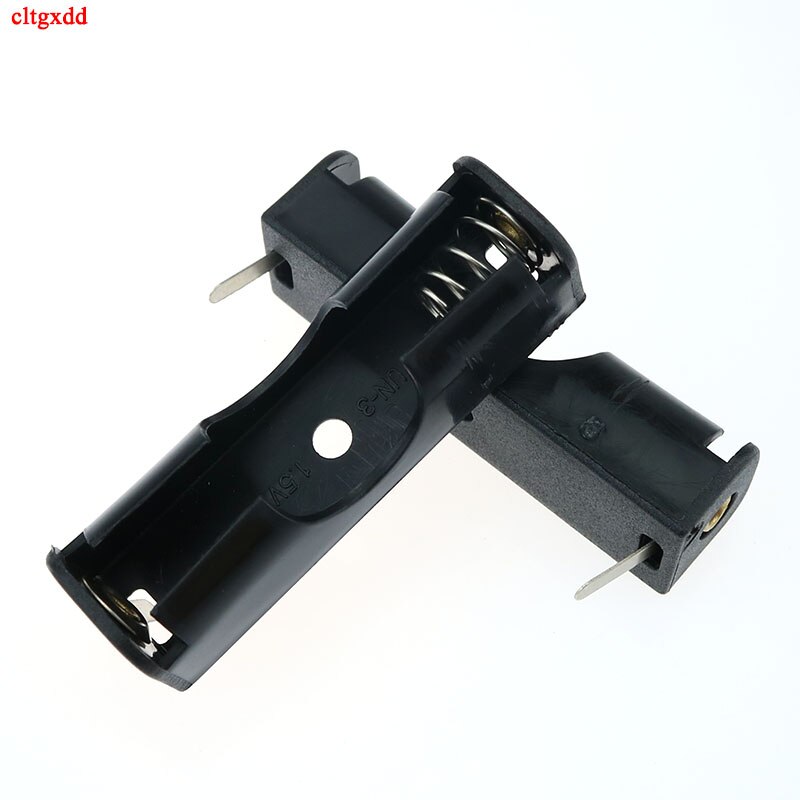 1Pcs Single Slot AA Battery Holder Spring Case Box Clip With Pin Connecting Solder for 1.5V AA Batteries Power Supply