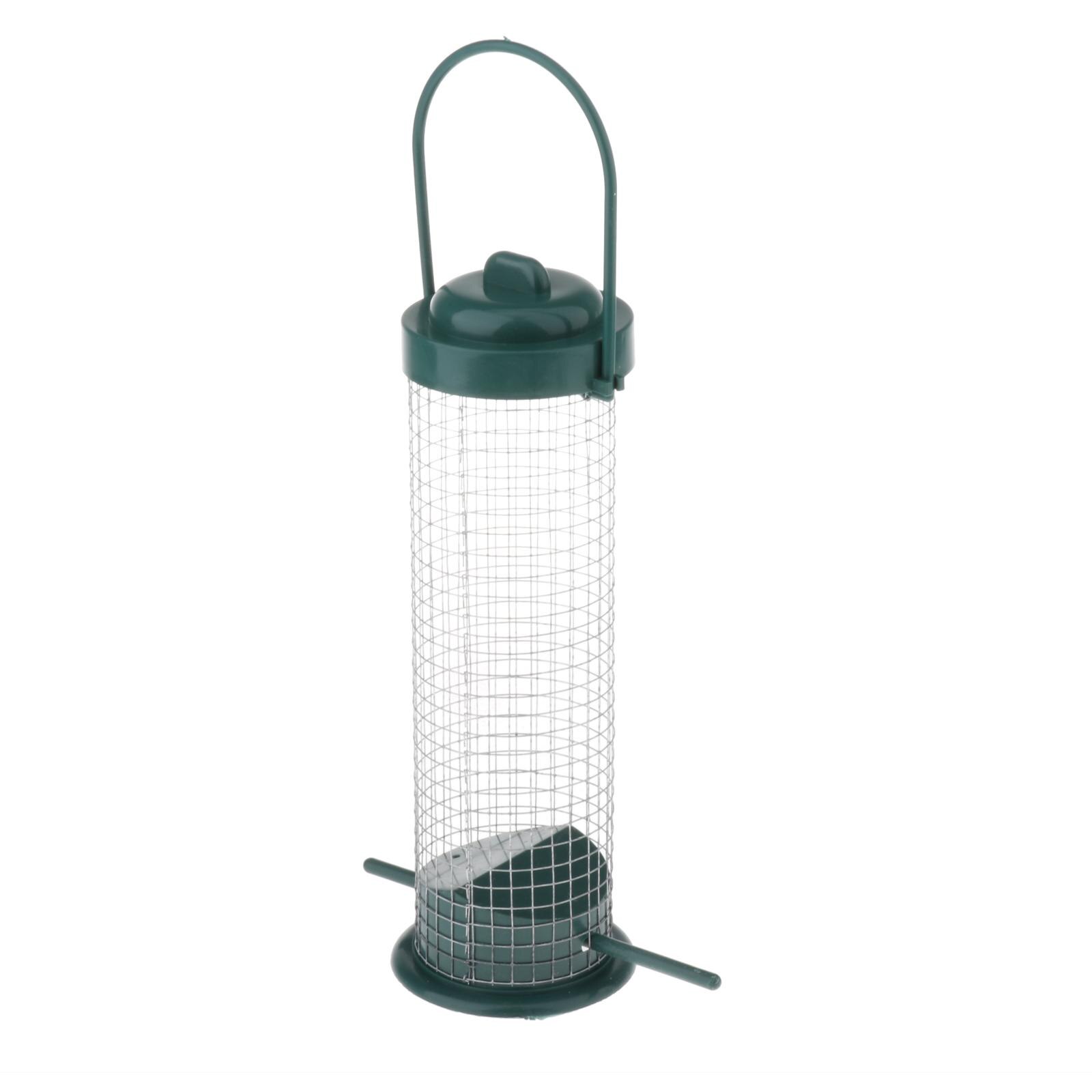 Wild Bird Feeder Squirrel Proof Feeding Station for Oudoor Patio Plastic