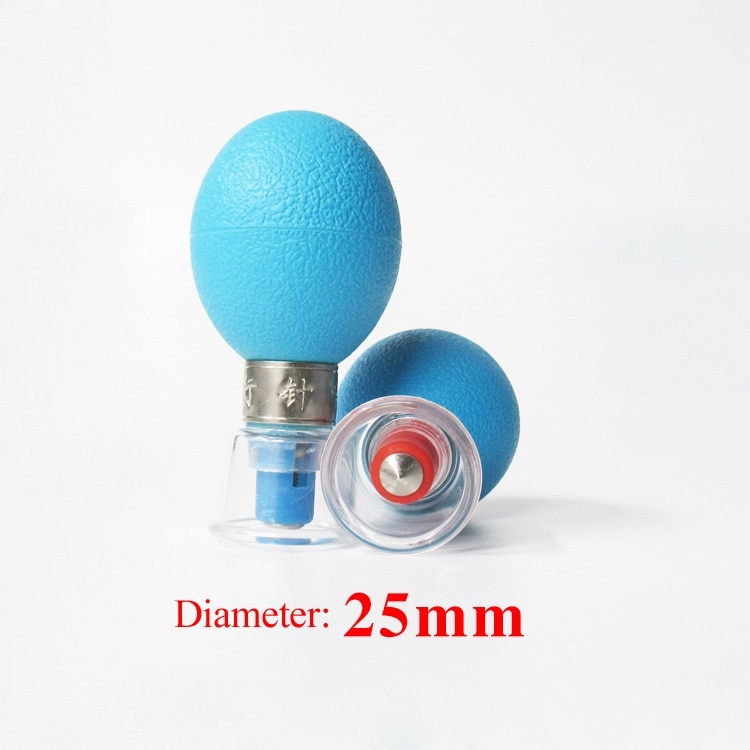 Sugekopper massage 2 stk 25mm cupping terapi magnetisk undertryk akupunktur massage akupressur sugekop