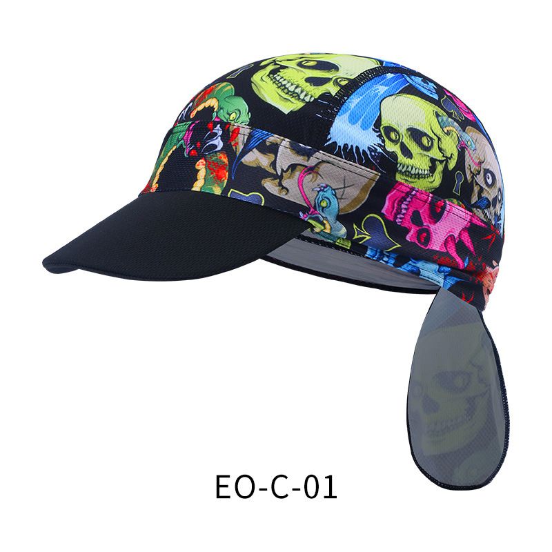 Hiking Cap Quick Drying Breathable Anti-sweat Sunshade Folding Flap Hat Headwear For Bicycle Riding Running Fishing Climbing