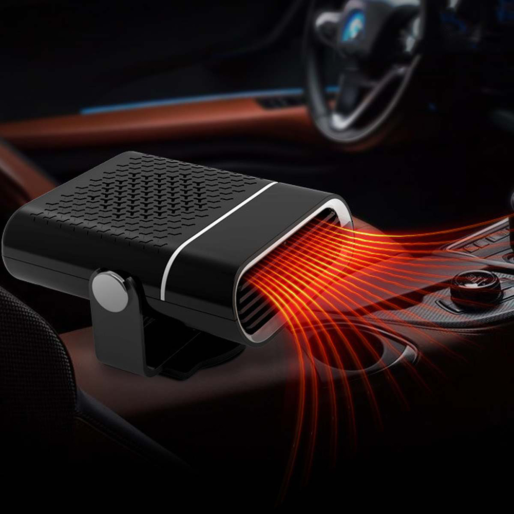 Ventilador de calefacción eléctrica para coche, calefacción rápida automática, 12V/24V, 120W, aire acondicionado, ventana de invierno, desempañamiento de parabrisas, descongelación