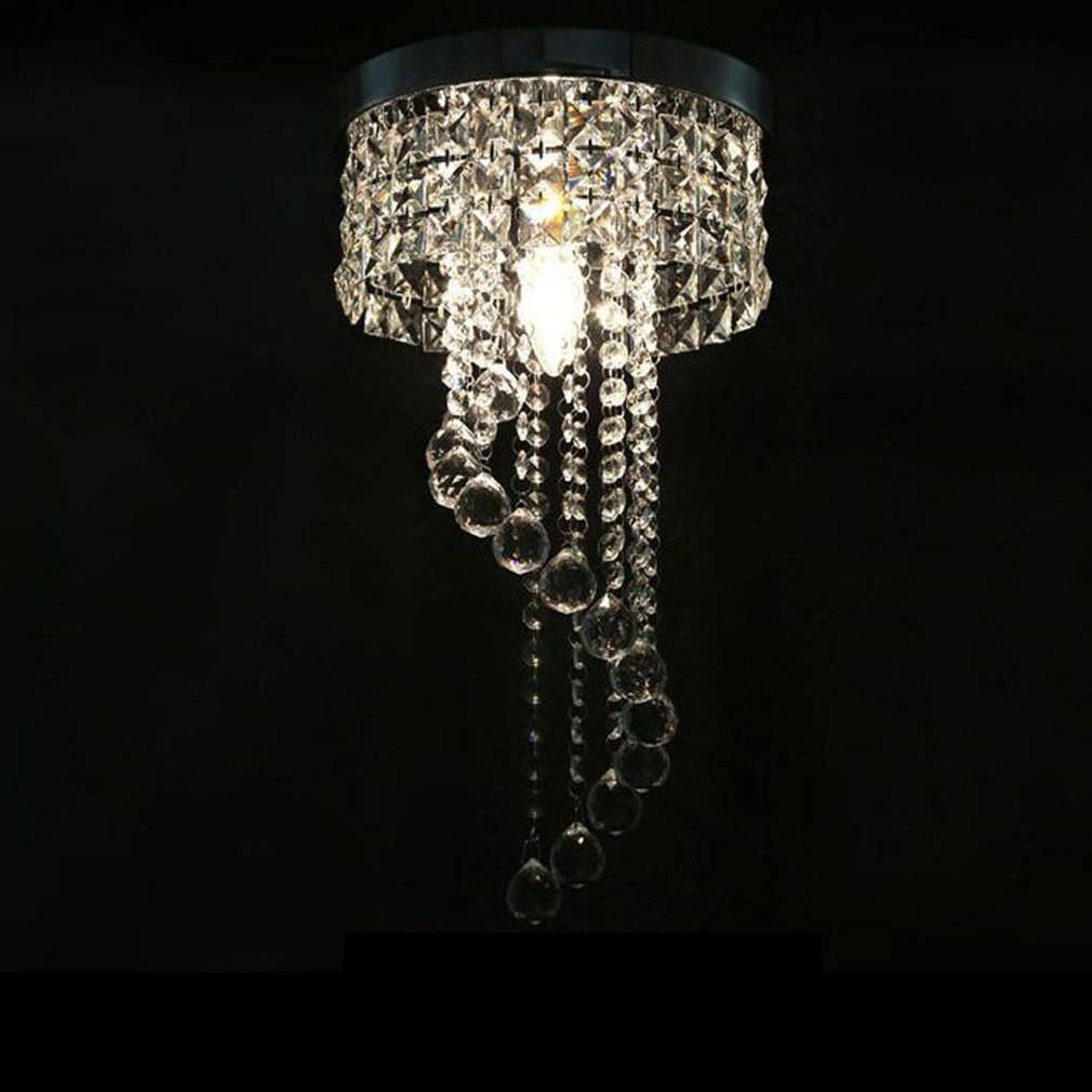 Kristallen Kroonluchter Moderne Plafondlamp Elegante Hanger Lamp Thuis Decoratieve Lamp Woonkamer Slaapkamer Armatuur