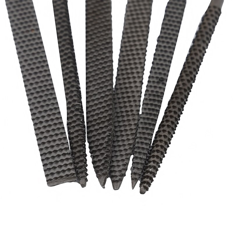 6 uds Mini Metal aguja de escofina archivos conjunto de herramientas de tallado de madera para escofina de acero aguja de escofina archivo trabajar la madera archivo herramienta accesorios
