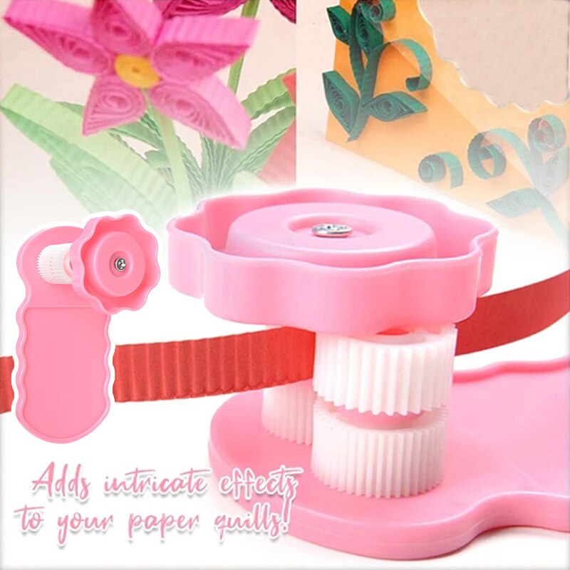 3D Paper Wave Quilling Crimper DIY Making Corrugated Paper Crafts Crimping Tool LHB99: Default Title