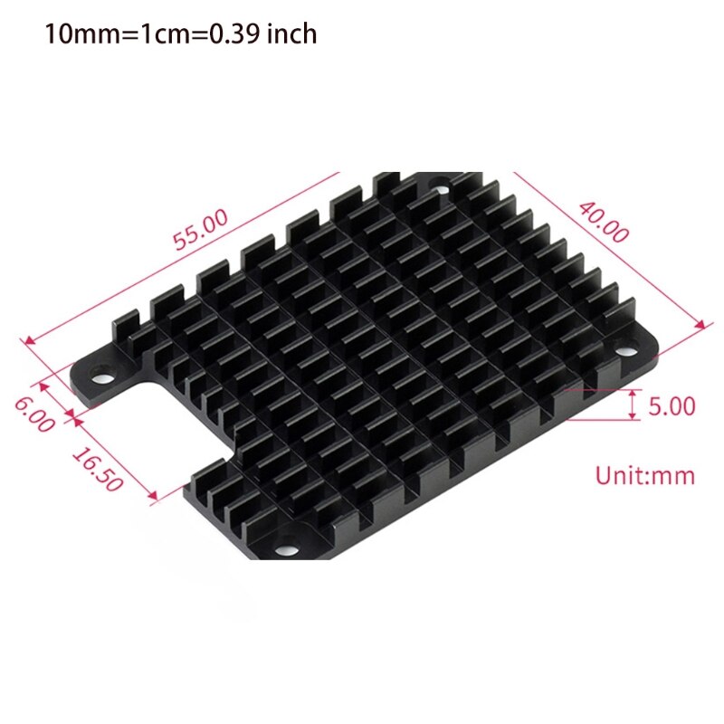 for Raspberry Pi Compute Model 4 Heatsink Kit Aluminum CM4 Dedicated Radiator