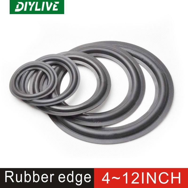 DIYLIVE 4~12-inch rubber wraparound folding ring subwoofer repair accessories (100 ~ 300mm) 4" 5 "5.5" 6.5 "7" 8 "10" 12"