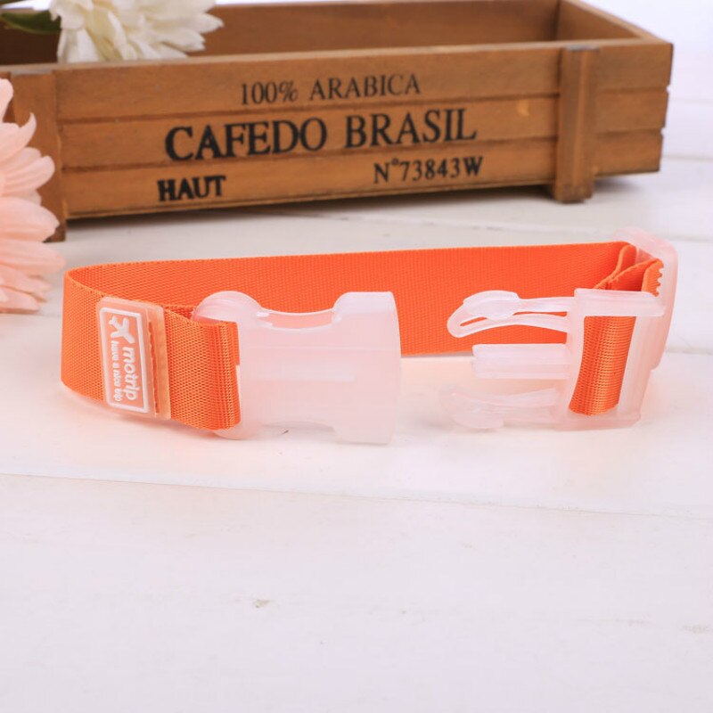 Correas ajustables con hebilla para equipaje, 5 uds., bolsa de equipaje, cinturón de amarre, accesorios de viaje: 5pcs orange