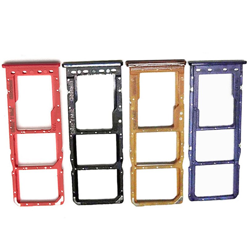 Für Samsung A10 SM-A105F A105 A105F SIM Karte Tablett Halfter Slot Adapter Zubehör Mikro Sim