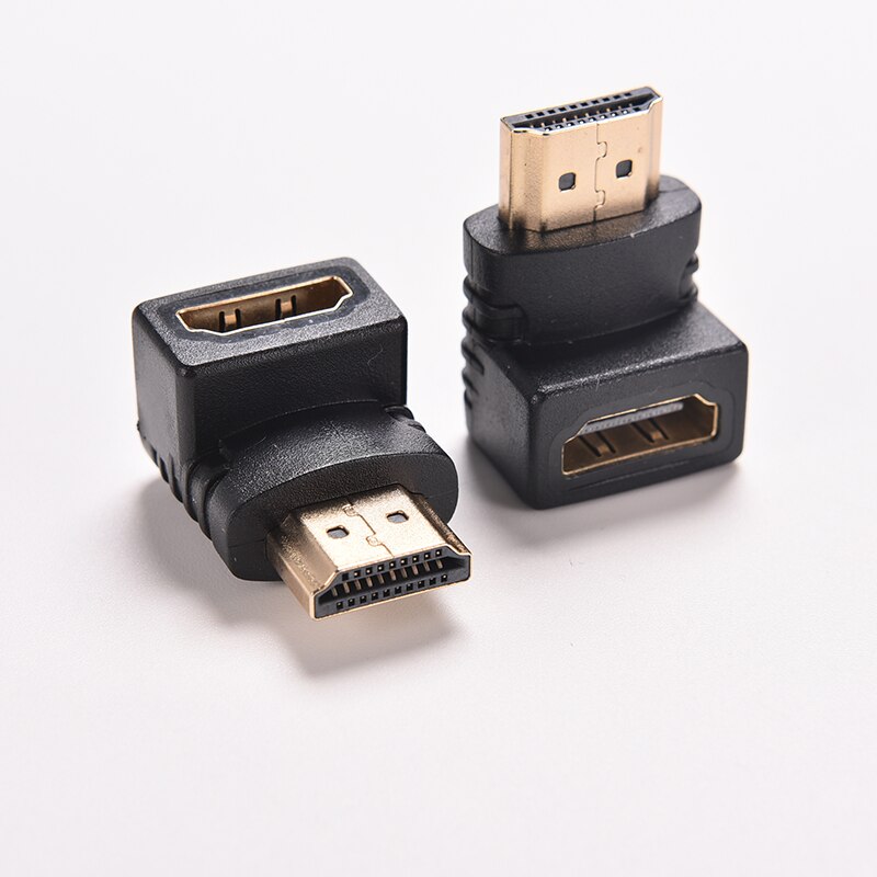 270 Degree Right Angled Connector HDMI A Male to Female Cable Coupler Adaptor For HDTV