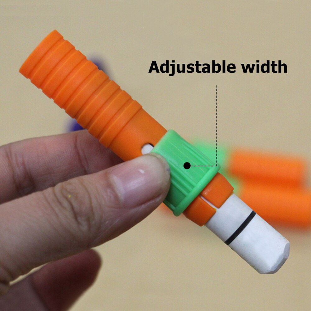 15pcs Crayon Extender Oil Painting Stick Extender Crayon Sharpener Crayon Cap