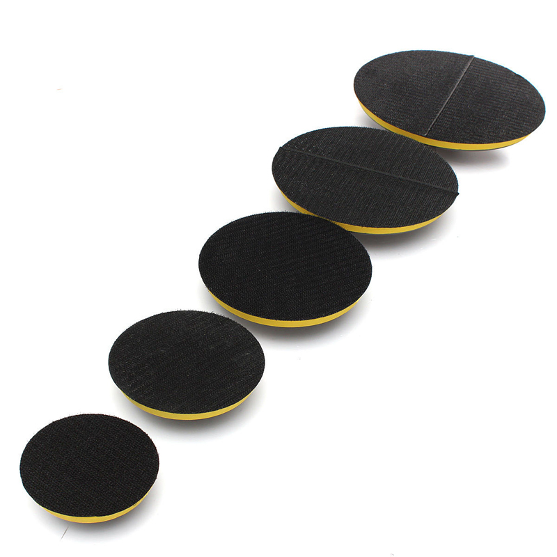 M14 M10 Polishing Pad Buffing Plate Disc Adhesive Backed Hooks 75mm~180mm for Car