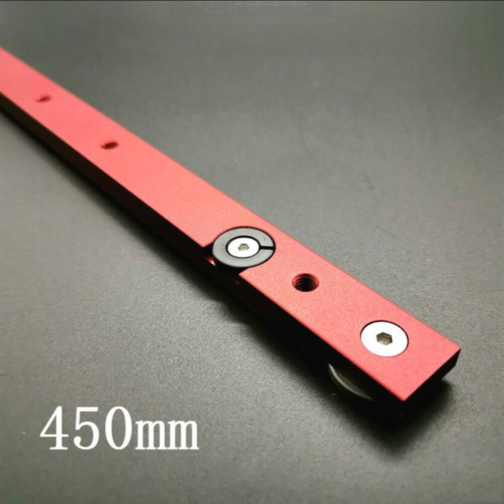 Aluminium Alloy Miter Slot Slider Bar T-Track Table Saw Gauge Carpenter