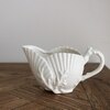 High-end Coral Shell Relief Series Coffee Cup And Saucer Milk Jug/Shell Plate Container: Milk Pot