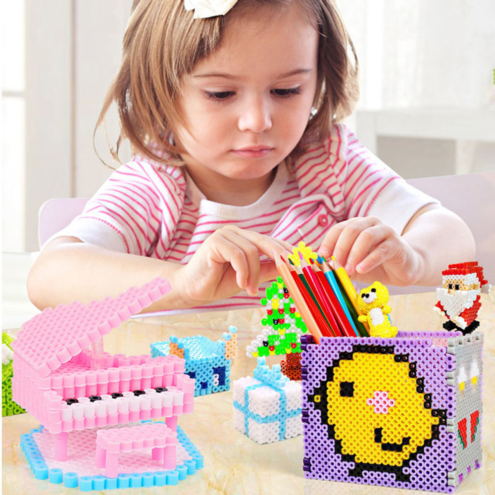 Iron EU/US Mini Eectric Iron DIY Craft Fuse Beads Tool Iron Special Hama Beads Hand Making 3D Puzzle Melting Beads