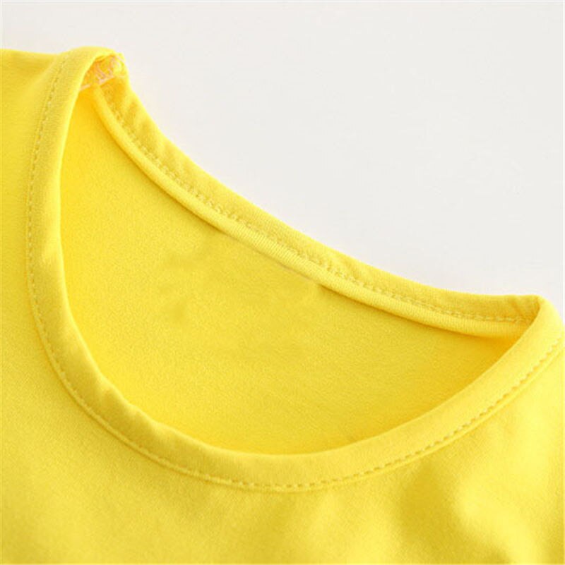 Piger& #39 ; tøj børnetøj populære blomstertoppe kortærmede t-shirt piger& #39 #39 tøj 2 to 7 år gammelt tøj