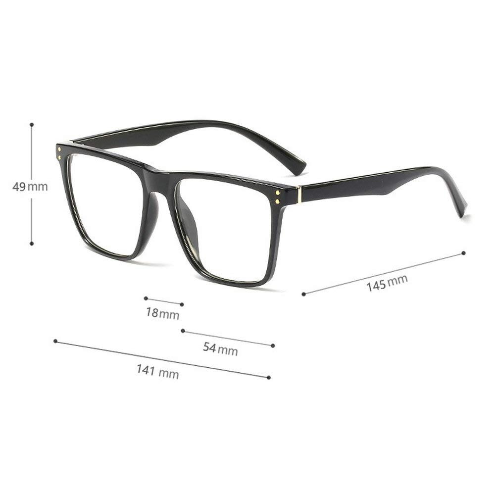 Photochromic Sunglasses Nearsighted Men Women Vintage Square Big Frame Transition Myopia Glasses with box FML