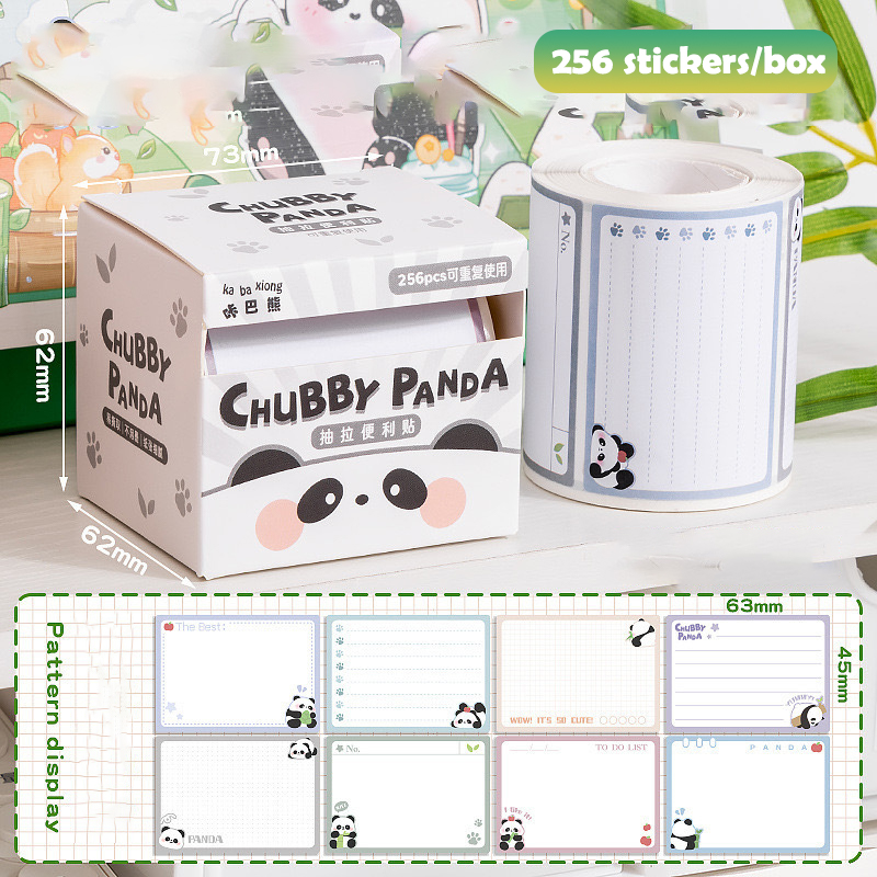 Etykiety samoprzylepne wielokrotnie wklejane bez kleju Wygodne naklejki Proste, urocze artykuły papiernicze Przezroczysta książka z naklejkami