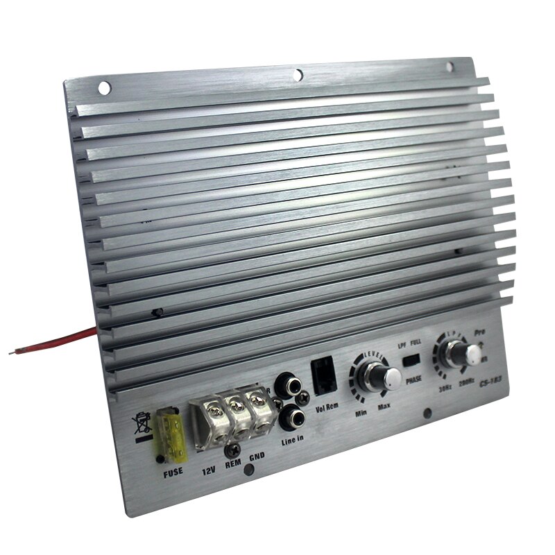 Goederen Voor Auto Ik Sleutel Hifi-End Super-Power 1000W 12V Auto Versterker 8-15 Inch Bass Subwoofer Booster Auto Versterkers Zilver