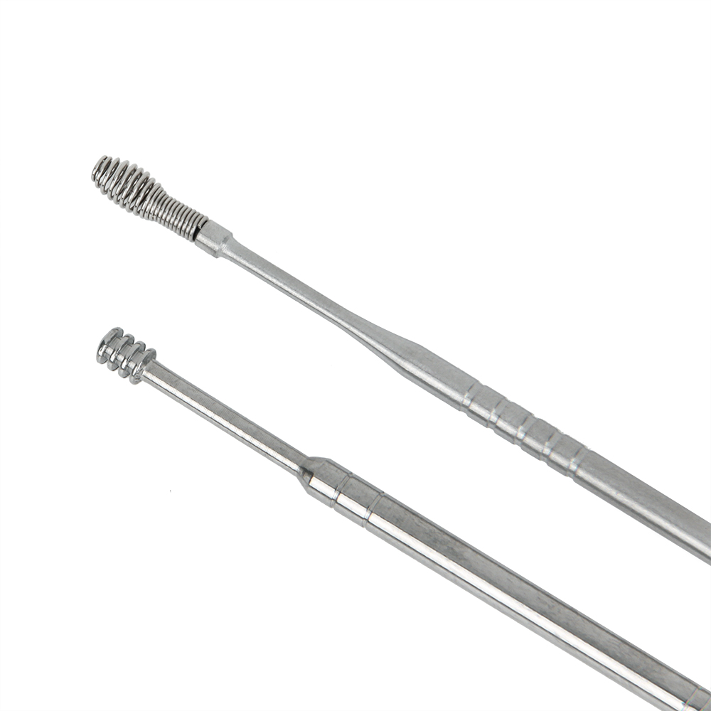5 stks/set Rvs Ear Wax Remover Spiraal Oor Pick-eye Oren Earpick Lepel Oor Tikken Clean Tool
