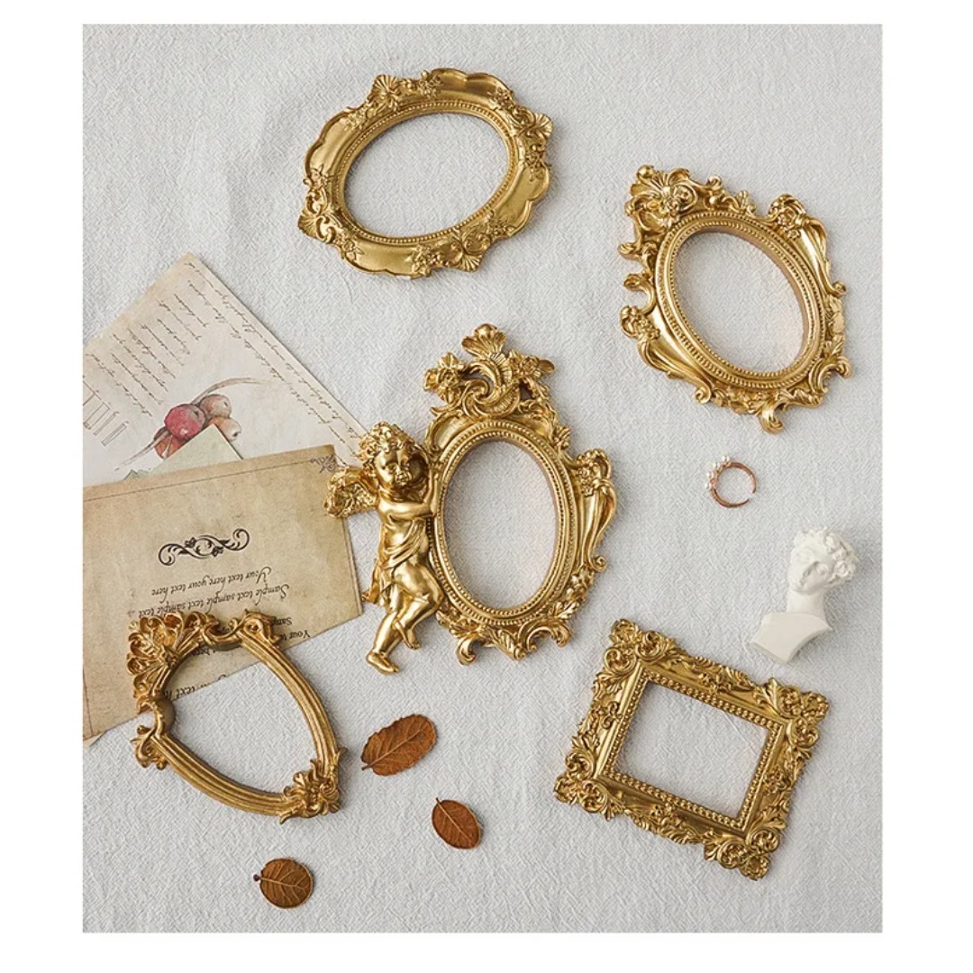 INS-Cadre Photo Rétro Vintage, Petit Cadre de Positionnement de Bijoux, Collier, Accessoires d'Exposition pour la Maison, Décor de Salon