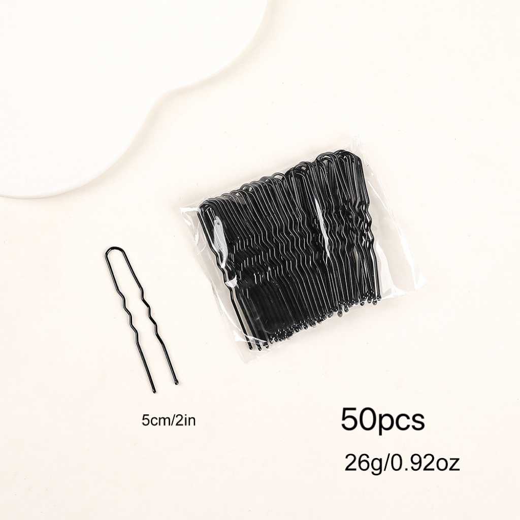 100 pièces épingles à cheveux, 2.2 "noir épingles à cheveux Kit épingles à cheveux pour femmes filles enfants Salon de coiffure maintien sécurisé vague pince à cheveux: Lavande