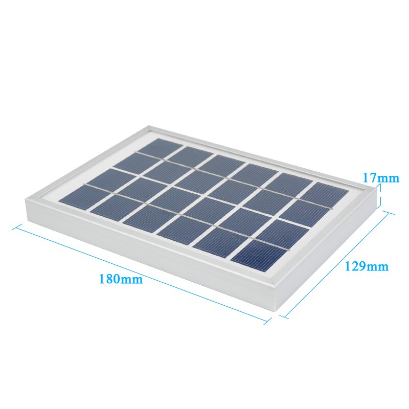 SUNYIMA Solar Panels 6V 2W Photovoltaic Panels Solar Emergency Battery Energy Plate 180x130MM Solars Power Bank