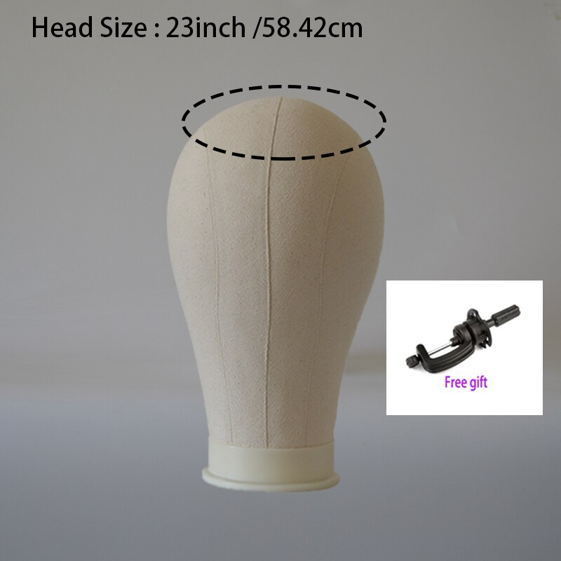 55cm Bald Mannequin Head With Clamp Cosmetology Manikin Head For Makeup Practice Female Maniqui Head For Wig Making Hat Display: 23inch
