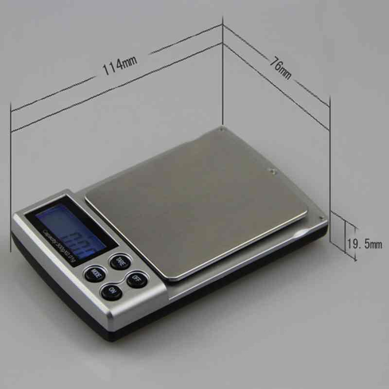 Pas cher 100g/0.1g-1kg/0.1g Portable balances bijoux balances numériques 0.01g 0.1g haute précieuse herbes médicinales or balances poche