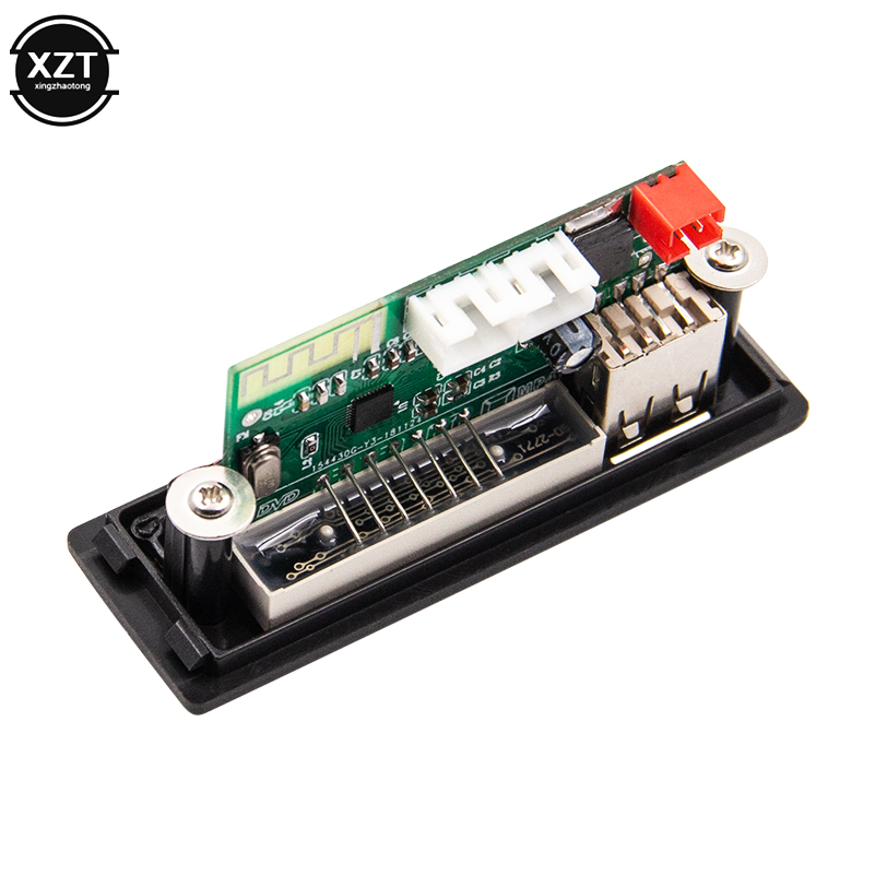 Car Audio USB TF FM Radio MP3 Module Wireless Bluetooth 5.0 12V MP3 WMA Decoder Board MP3 Player with Remote Control For Car