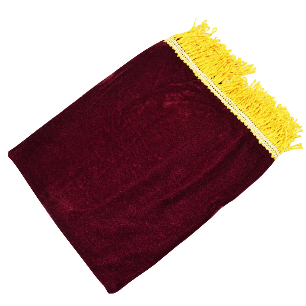 Dust Proof Universal Musical Instruments Accessories Storage School 88/61 Keys Pleuche Tassel Electric Piano Cover Home Bag Tool: Wine Red / 2