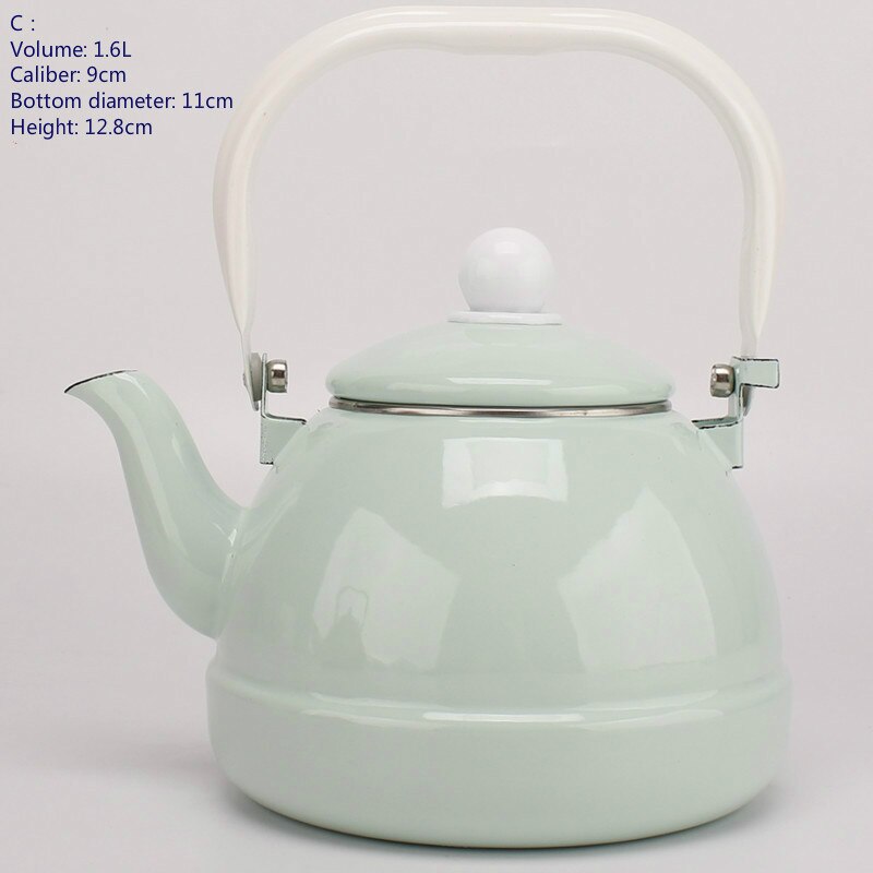 Emaille Theepot. Emaille Ketel. Emaille Ketel. Europese Stijl. Volume 1.5l-3l: C-1.6L